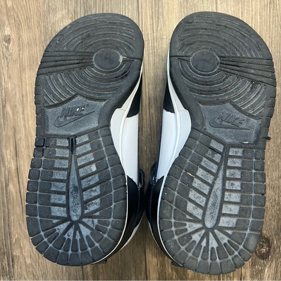 Nike Dunk High Black White Athletic Sneakers Logo High Top Unisex Basketball 7 - Picture 10 of 11